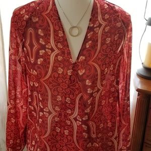 Forever21 Wrap Blouse